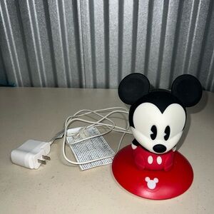 Disney Mickey Mouse Night Light - Red and Black